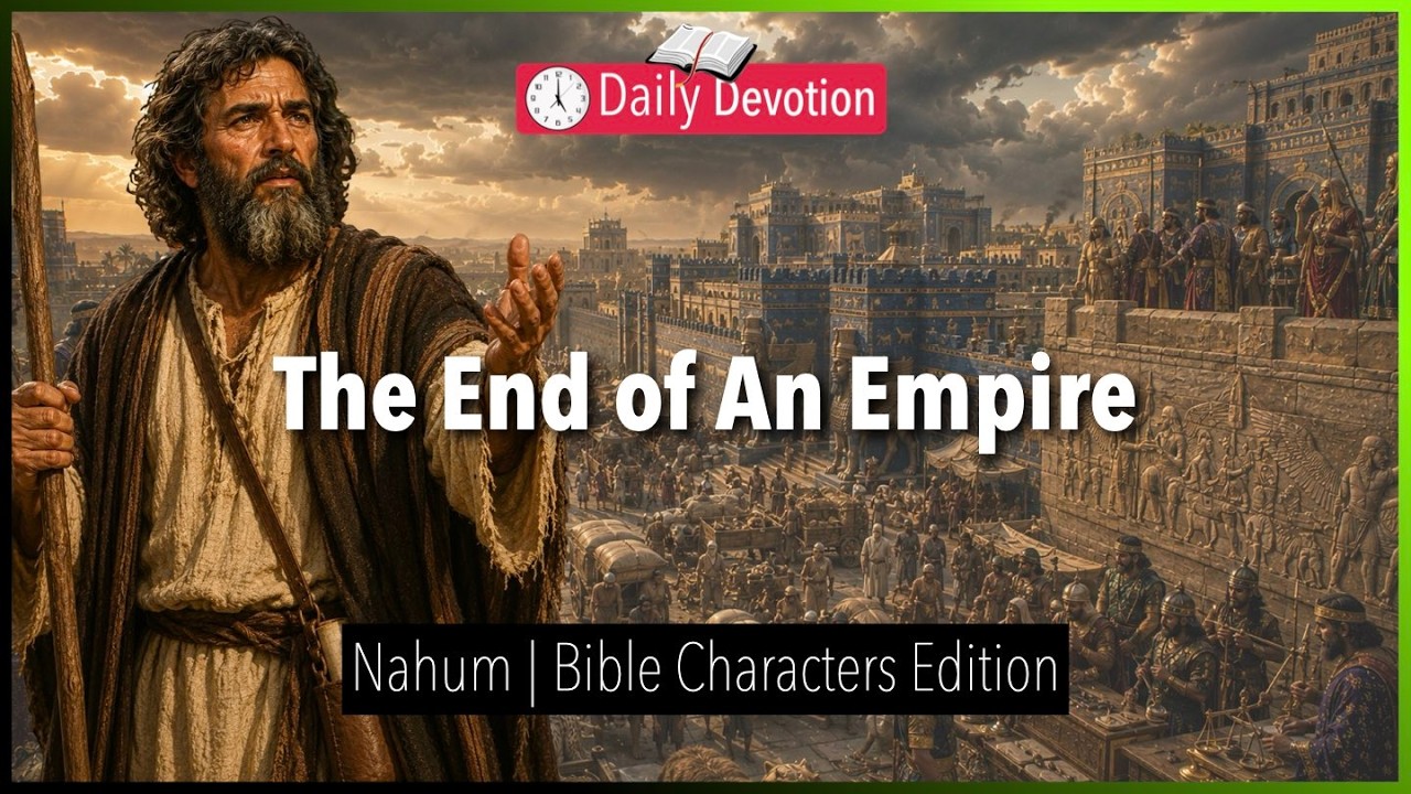 June 27: The End of An Empire - Nahum - Nahum 3 - 365 Daily Devotions cover art