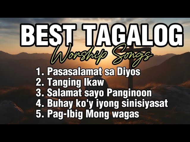BEST TAGALOG WORSHIP SONGS  cover art