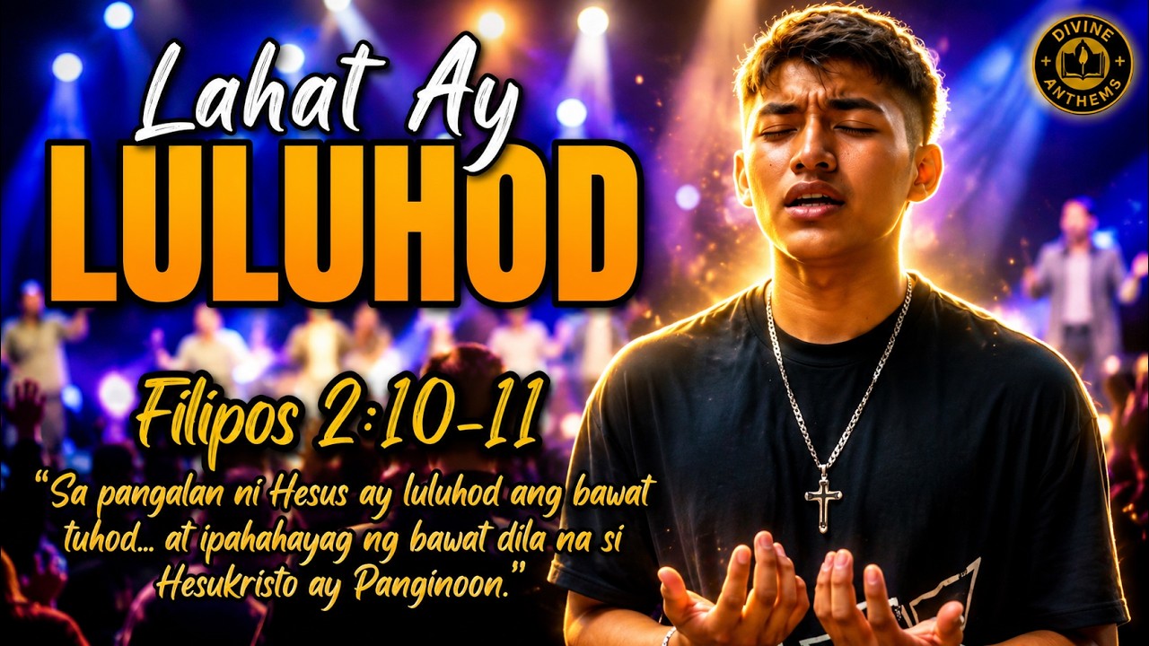 Lahat Ay Luluhod Sa 'Yo | Tagalog Praise & Worship song lyrics  | Best Filipino Song 2026 | Morning cover art