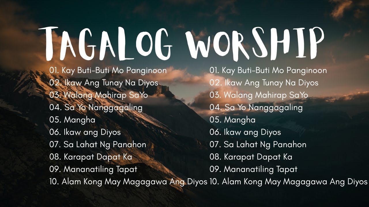 TAGALOG WORSHIP SONGS 2026 cover art