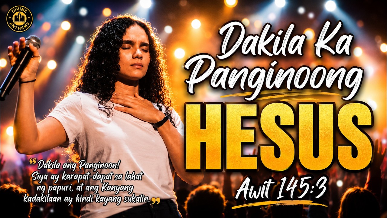 Dakila Ka Panginoong Hesus | Tagalog Worship Song 2026 | Filipino  Worship Song | Great Is the Lord cover art