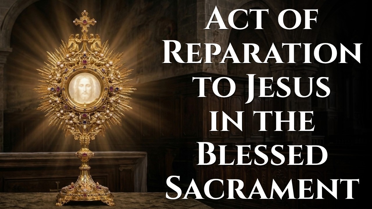 Act of Reparation to Jesus in the Blessed Sacrament (Pope Pius VII) cover art