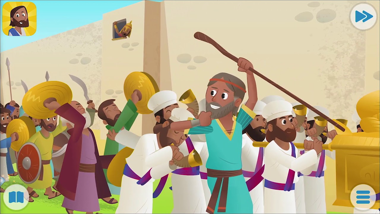 Nahati ang Tubig at Nasira ang Pader- Pambatang Bible App cover art