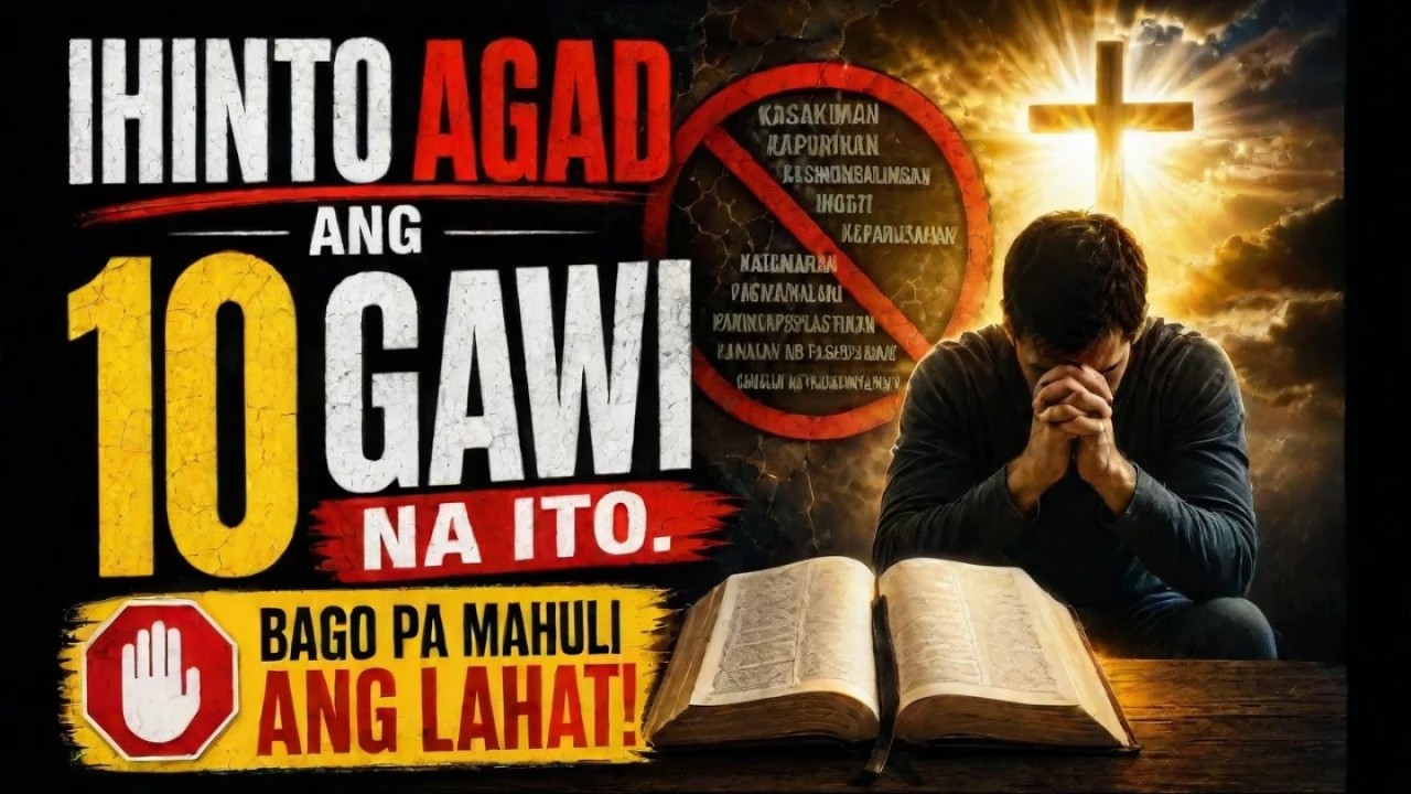 🙏10 gawi na humaharang sa mga pagpapala ng Diyos  Napakahusay na Babala sa Bibliya cover art