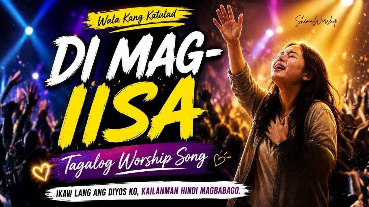 Di Mag-iisa| Tagalog Worship Song (Official Lyric Video) cover art