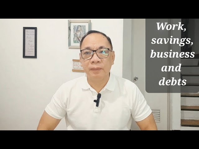 Daily Devotions in Tagalog: Work, Savings, Business and Debts- Biblical Perspective  cover art
