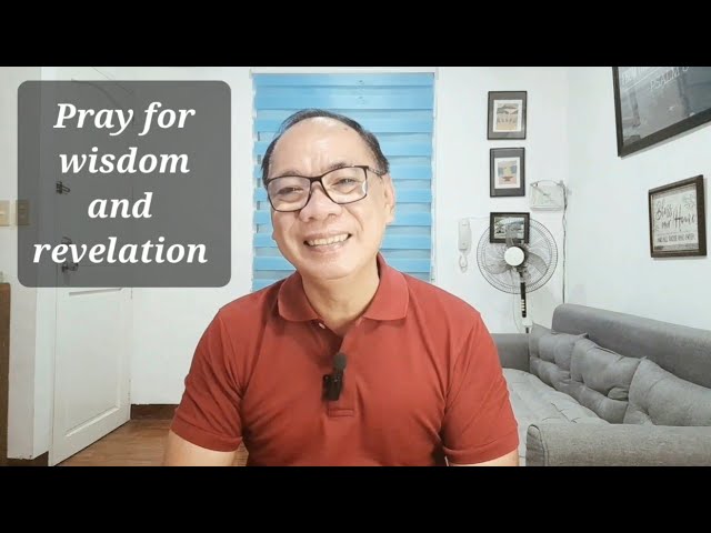 Daily Devotions in Tagalog: Pray for Wisdom and Revelation  cover art