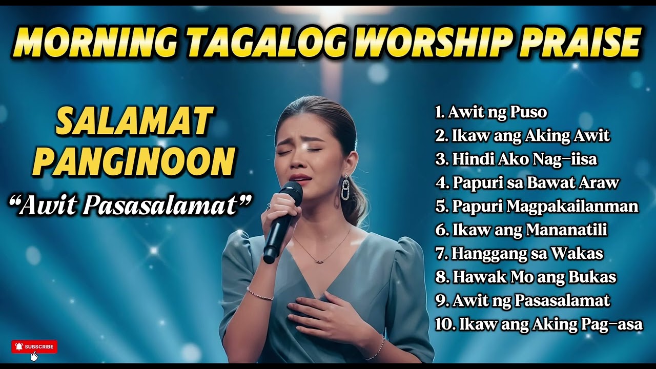 Morning Tagalog Worship Songs 2026 💛 Salamat Panginoon || Best Tagalog Praise Songs Collection cover art