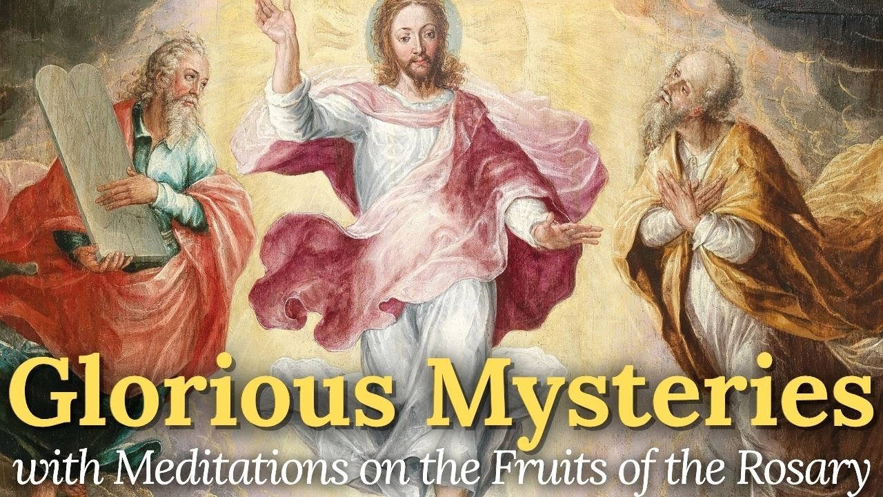 GLORIOUS MYSTERIES (Slow & Meditative) — The Holy Rosary for Wednesday & Sunday cover art