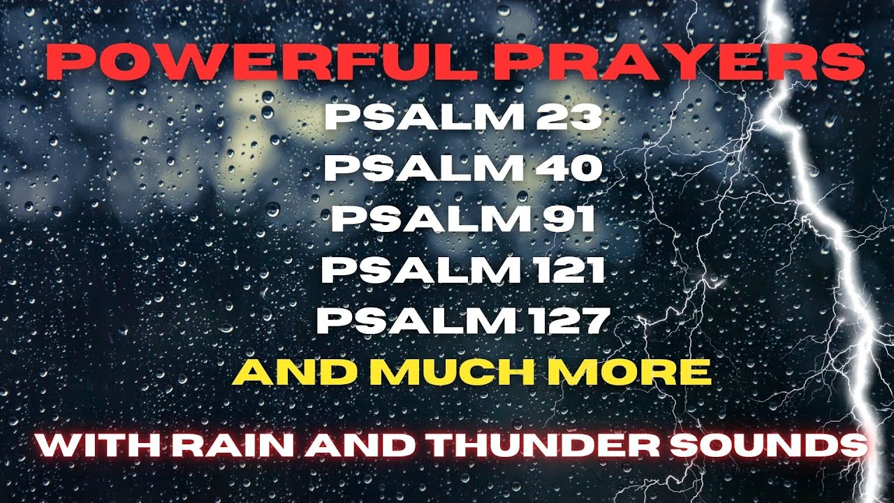 PSALMS Prayer For Protection Against Evil Plans Be Covered By God's Grace -PSALMS 23 AND 91 cover art