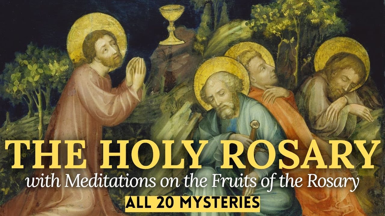 ALL 20 MYSTERIES (Slow & Meditative) — The Holy Rosary (Complete) cover art