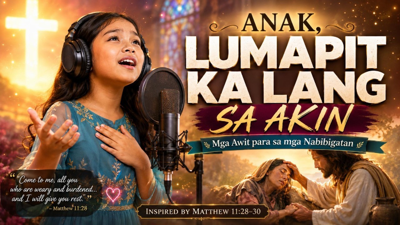 Anak, Lumapit Ka Lang Sa Akin | Tagalog Worship Song 2026 | Awit Para Sa Pagod at Nabibigatan cover art