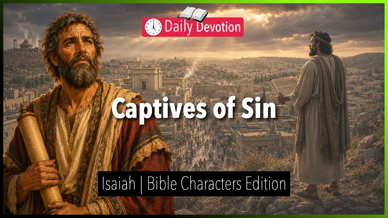 July 04: Captives of Sin - Isaiah - Isaiah 1 - 365 Daily Devotions cover art