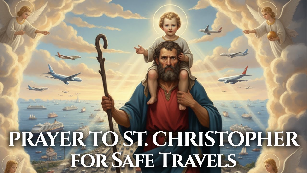 St. Christopher Prayer for Safe Travels | Protection for Road Trips, Flights, and Daily Commutes cover art