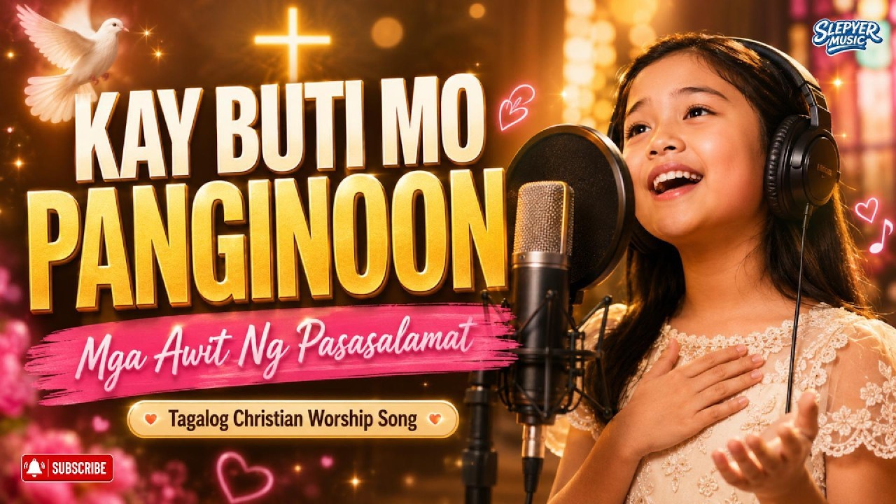 TAGALOG WORSHIP SONGS 2026 🙏 Kay Buti Mo Panginoon | Slepyer Music cover art