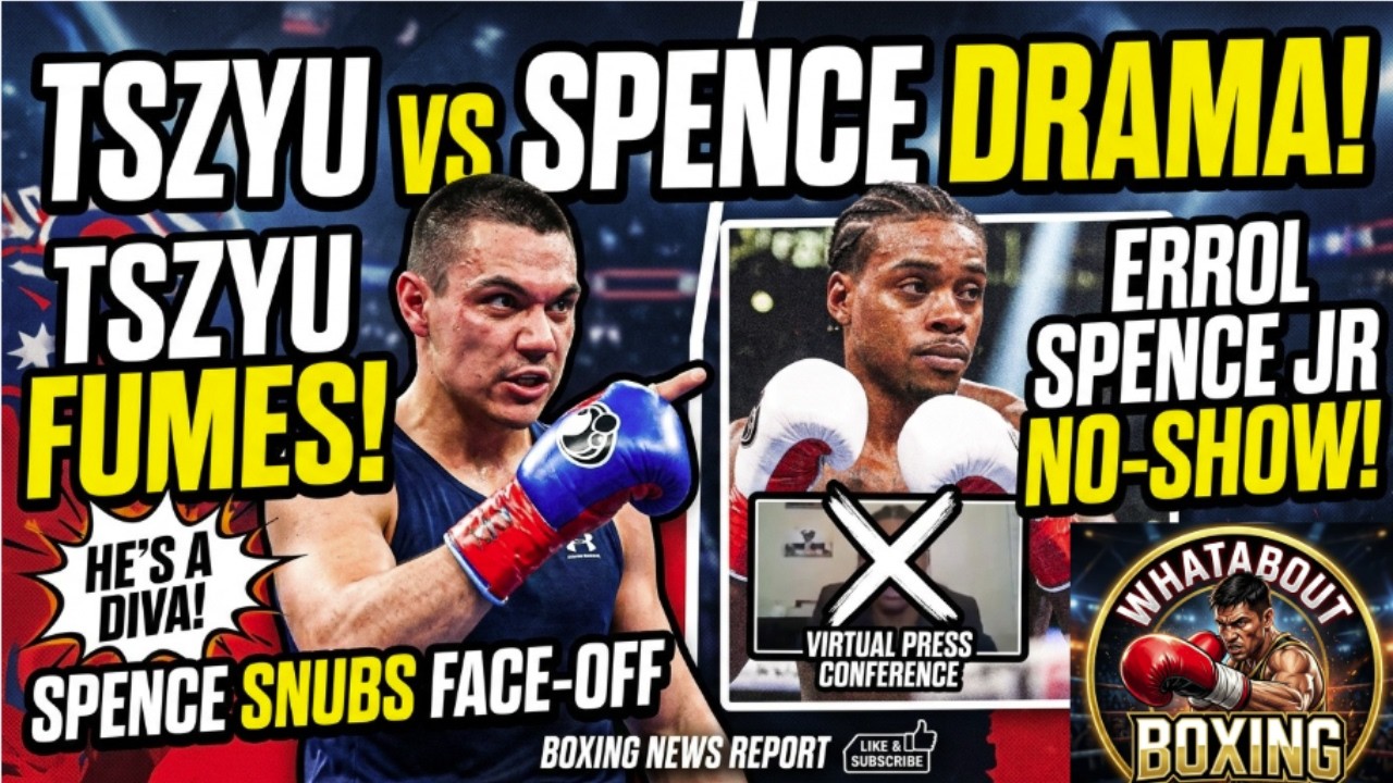 Errol Spence JR. SNUBS Tim Tszyu! 🤬 He's A Diva!  Tszyu vs. Spence, Drama Explodes.