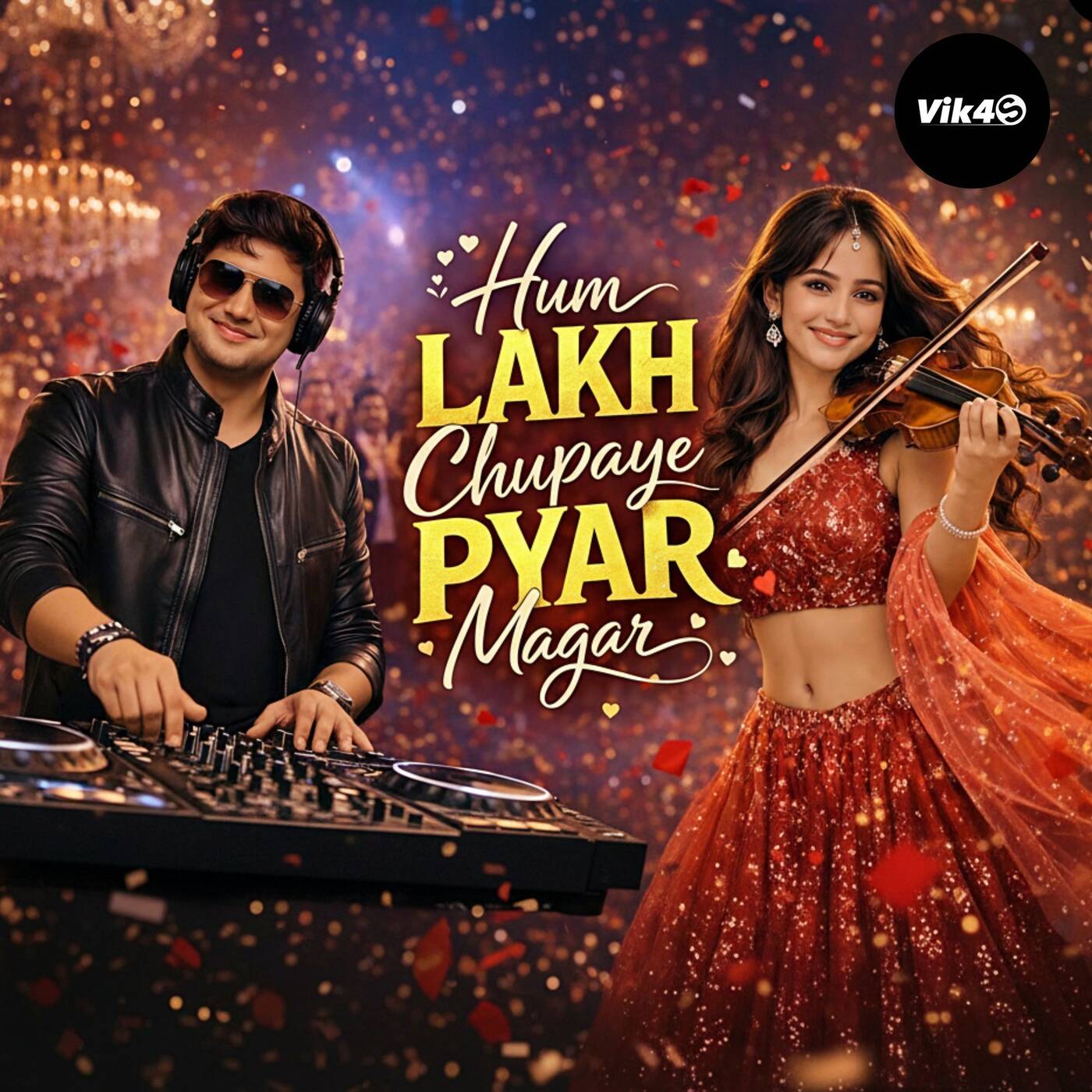 Vik4S - Hum Lakh Chupaye Pyar Magar (Remix) cover art