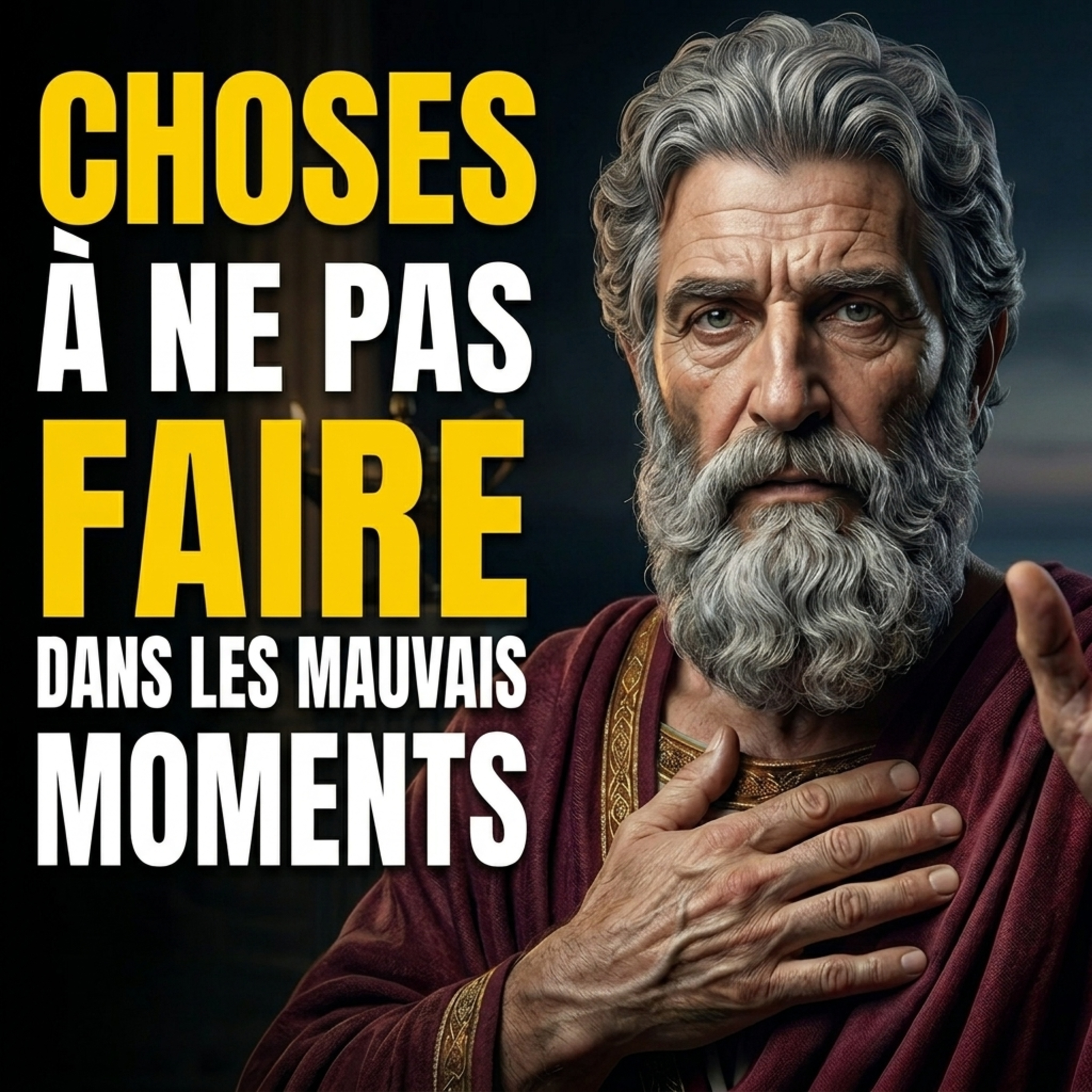 10 CHOSES QU'UN STOÏCIEN NE FERAIT JAMAIS EN PÉRIODE DE CRISE | STOÏCISME cover art
