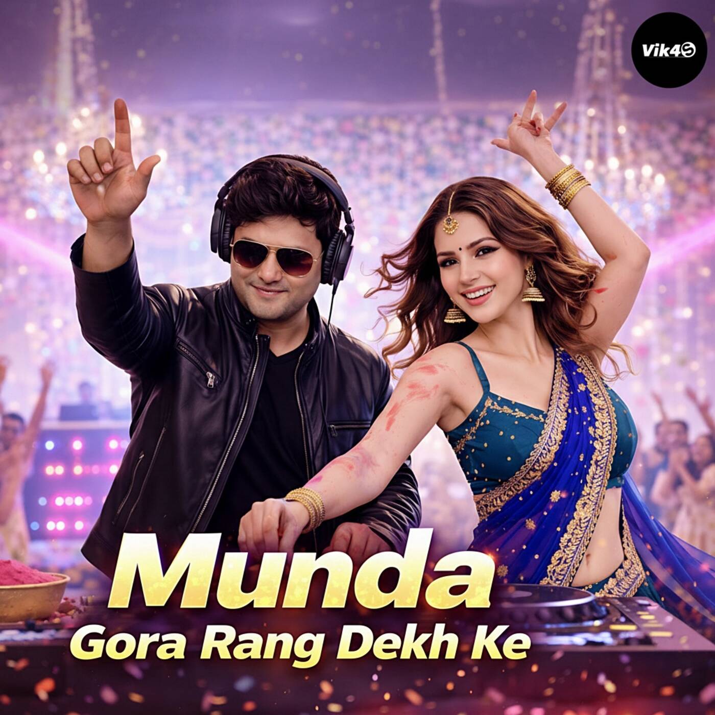 Vik4S - Munda Gora Rang Dekh Ke (Remix) cover art