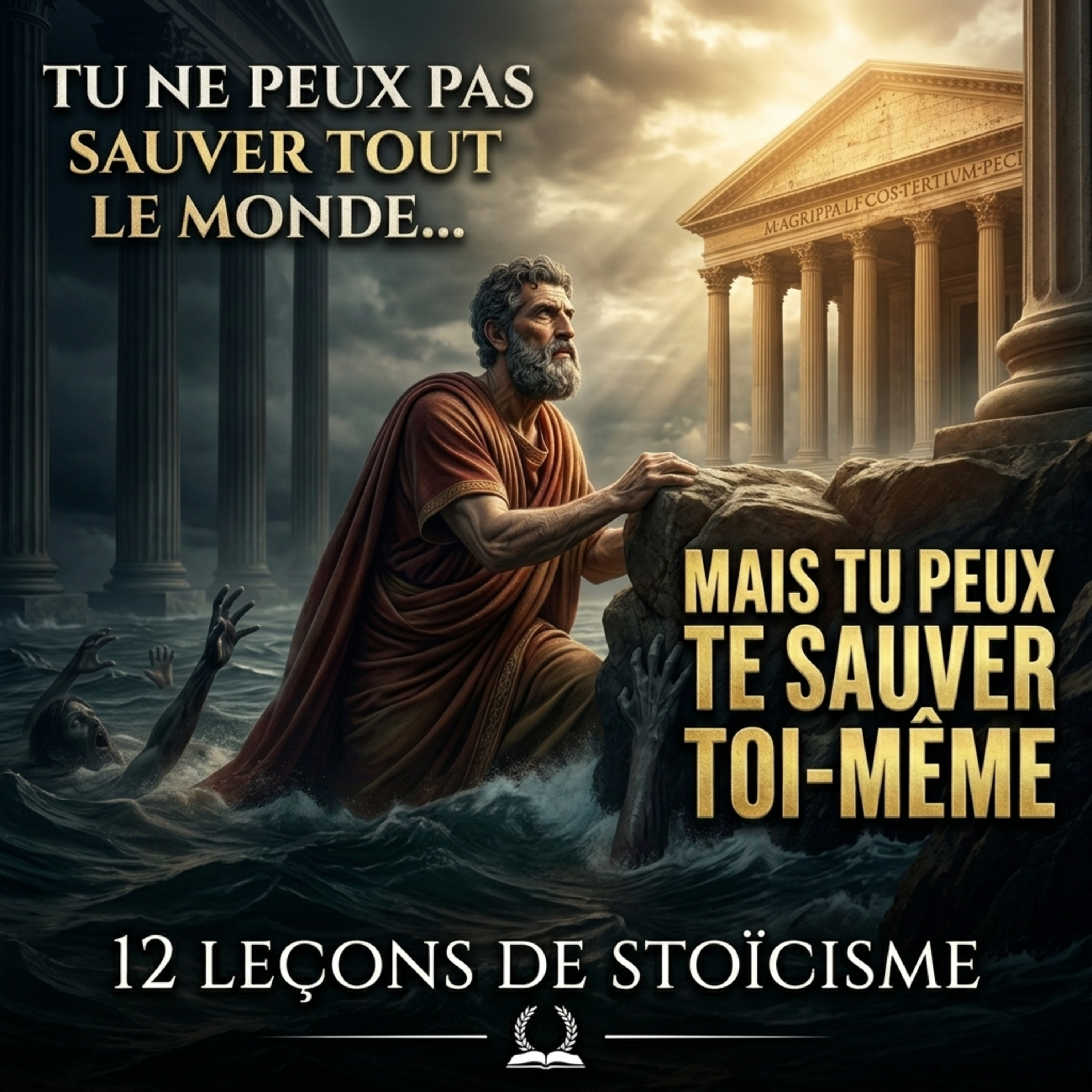 TU NE PEUX PAS SAUVER TOUT LE MONDE… MAIS TU PEUX TE SAUVER TOI : 12 LEÇON DE STOÏCISME cover art