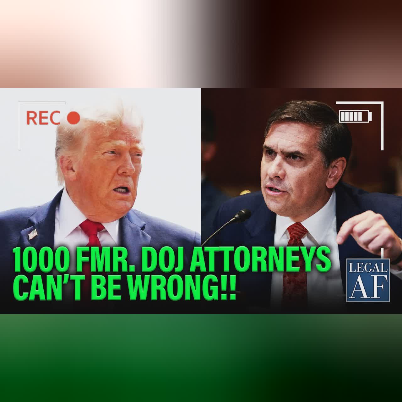 Trump SWEATS as 1000 DOJ Alum OPPOSE Blanche Nomination as He Tries to BLOCK SECRET Document Release cover art