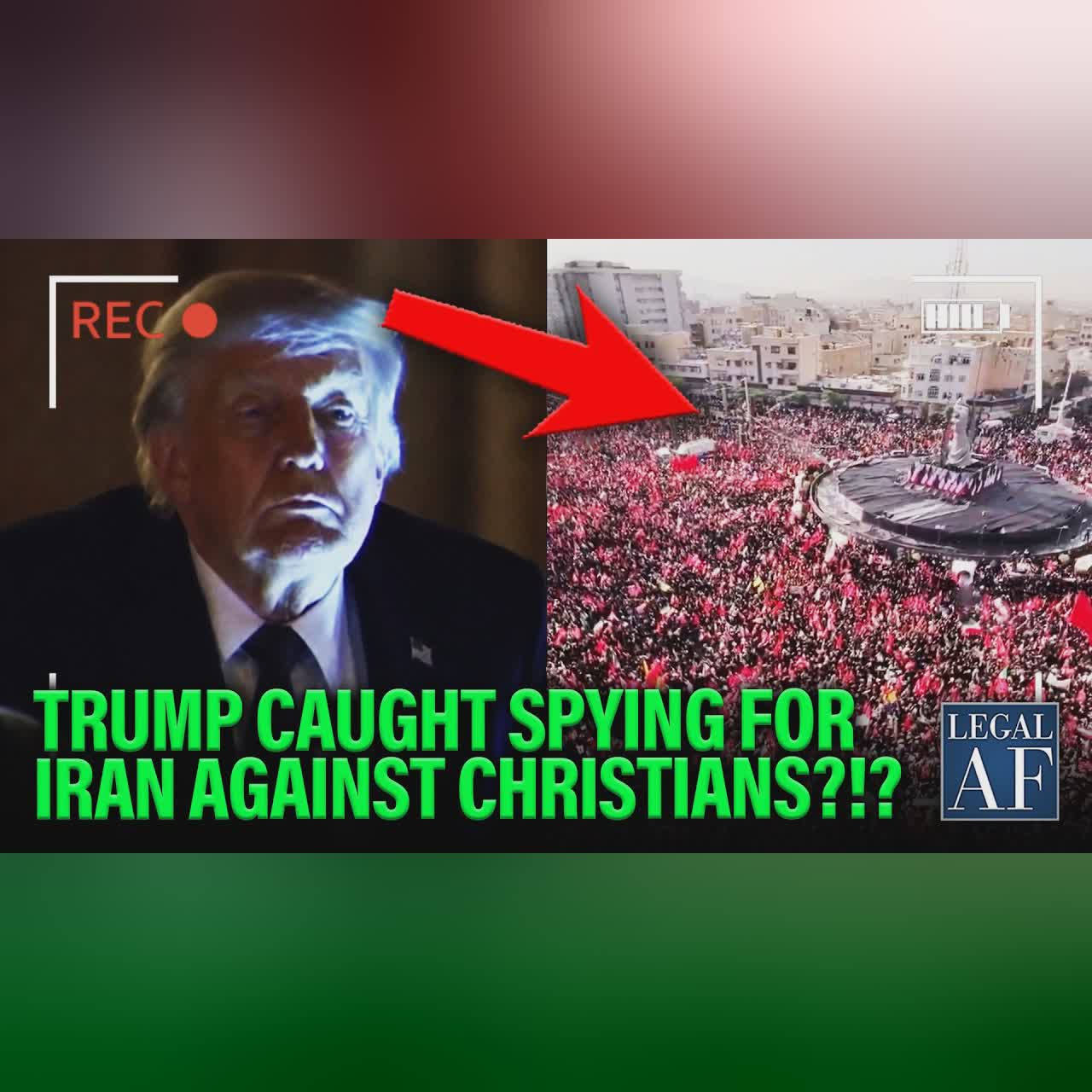 Trump CAUGHT assisting Iranians by Sending them Christian and Democracy ASYLUM Seakers! cover art