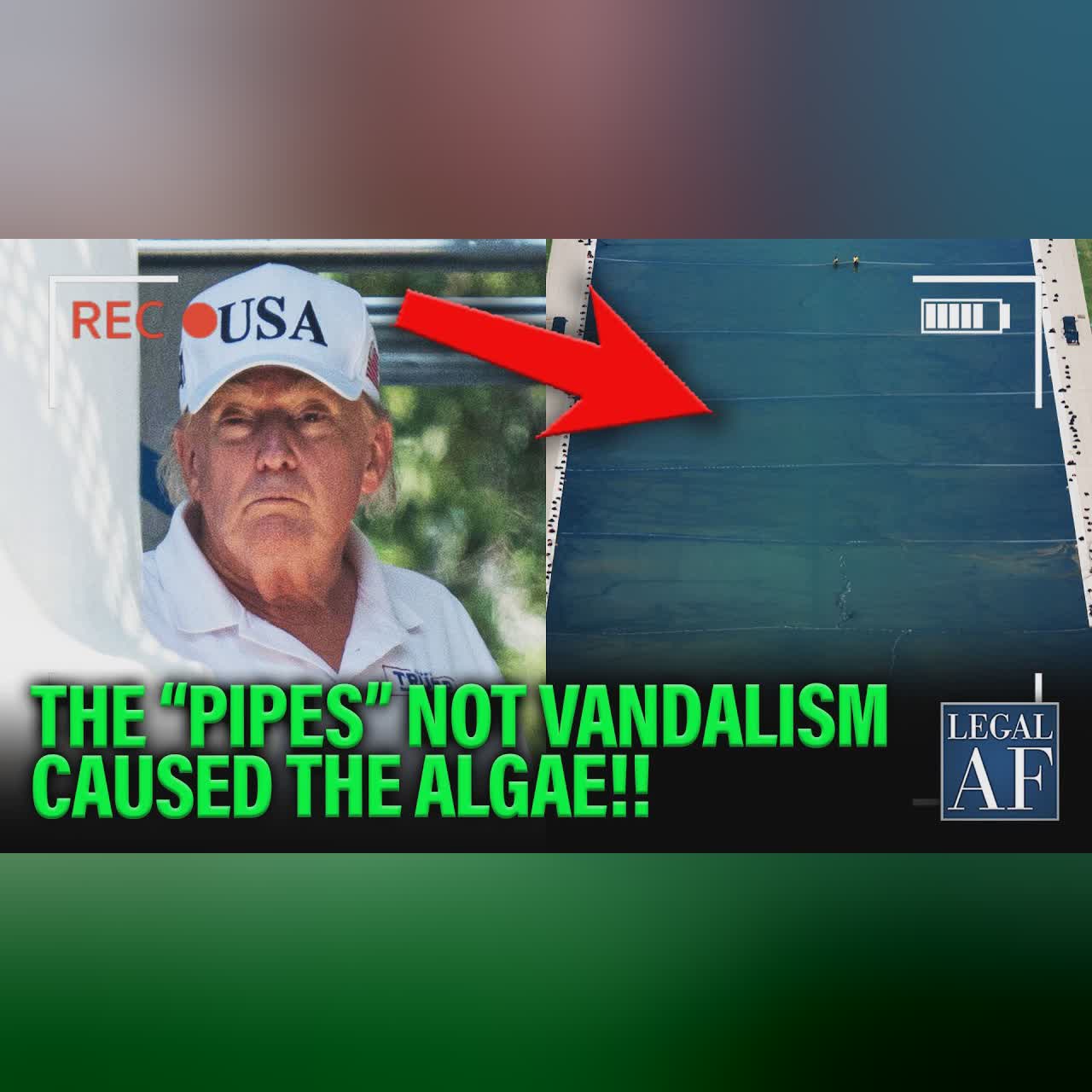Trump MELTS DOOWN as Interior Secretary CAN’T GET Story STRAIGHT about Reflecting Pool on LIVE TV!!! cover art