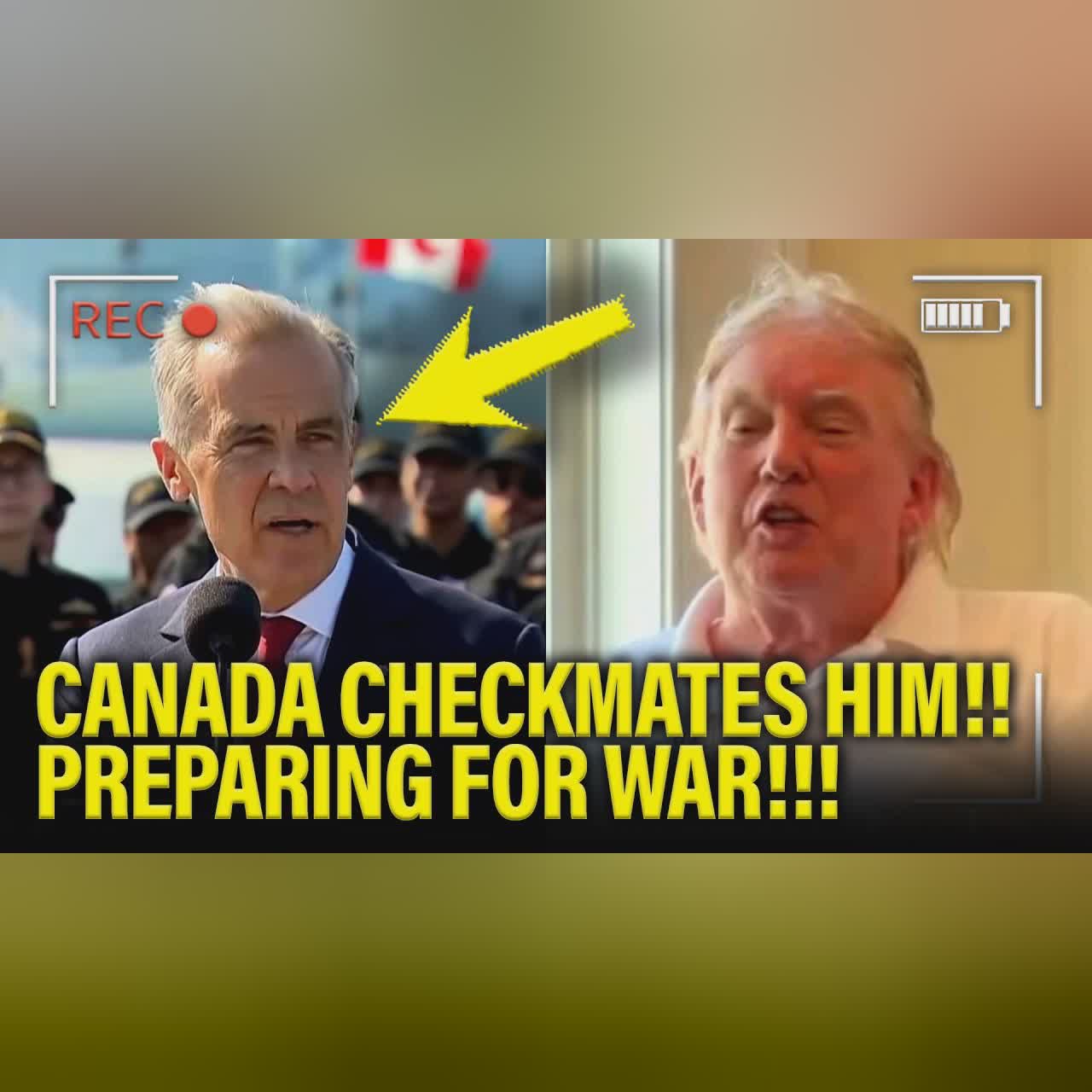 Canada PM CHECKMATES Trump and PREPARES FOR WAR!!! cover art