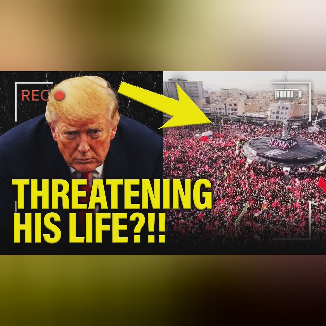 Trump PANICS as Crowd THREATENS HIS LIFE!!! cover art