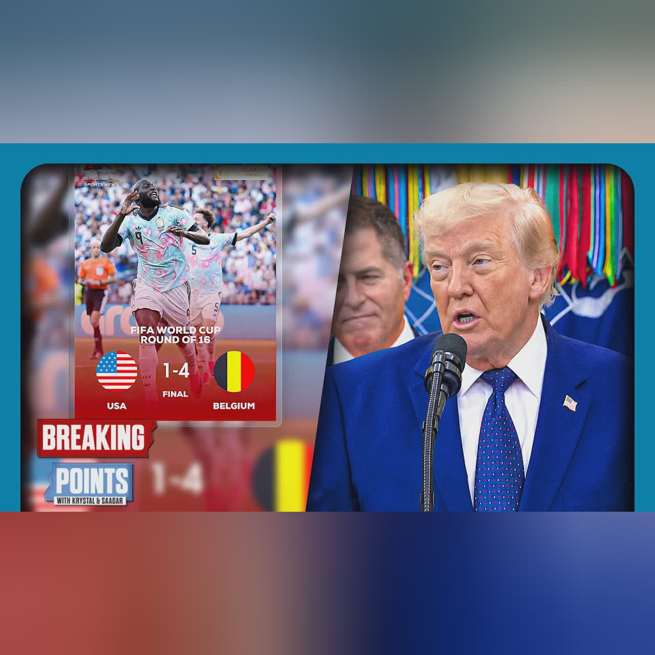 TRUMP CURSE? Team USA BLOWN OUT By Belgium cover art