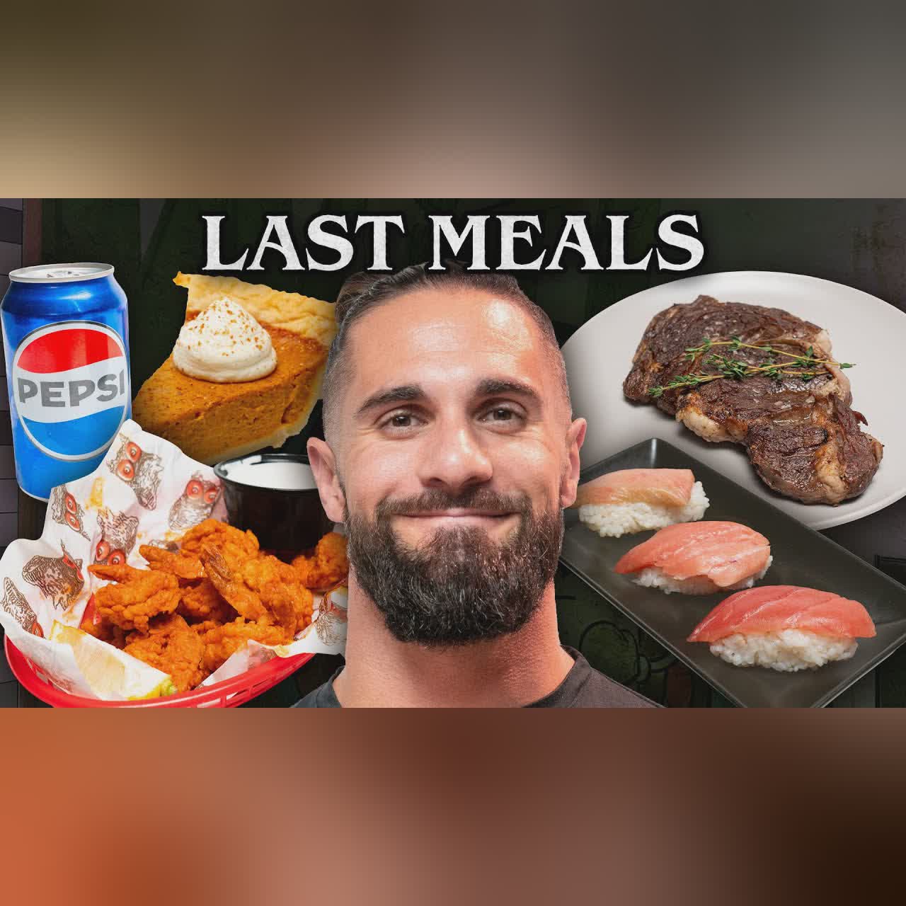 WWE’s Seth Rollins Eats His Last Meal