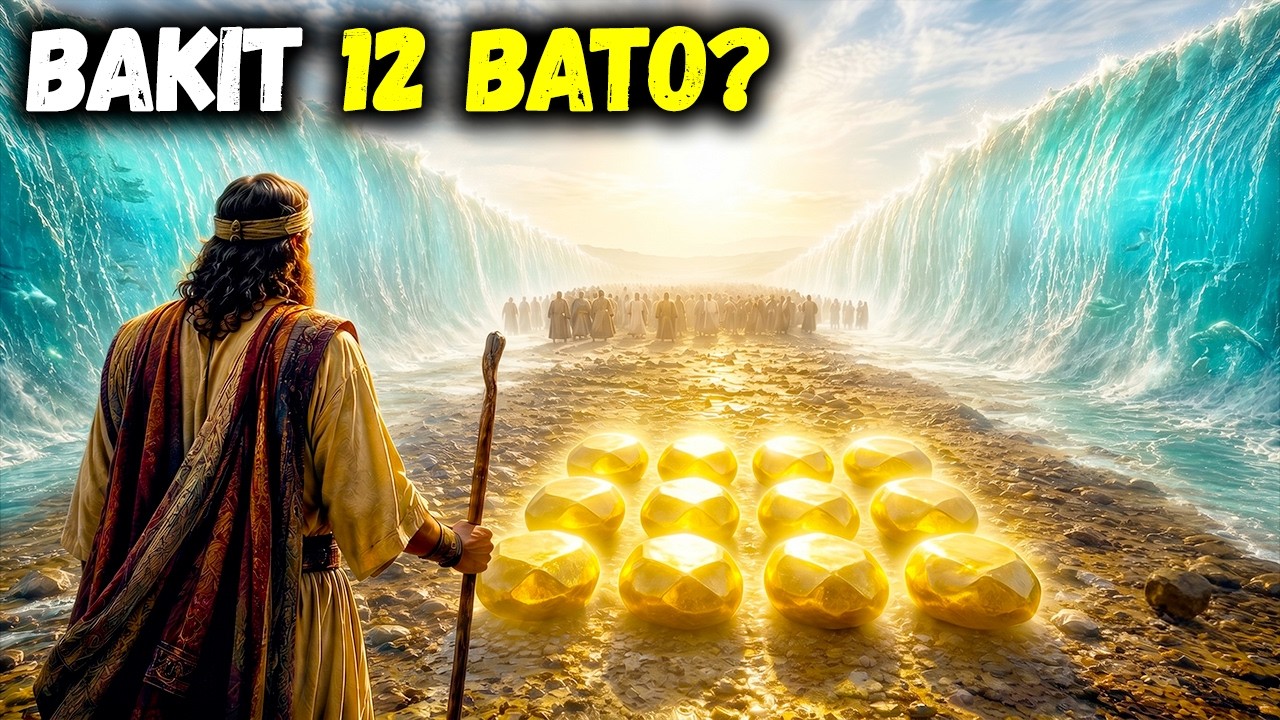 Bakit Iniutos ng Diyos ang Paglalagay ng 12 Bato sa Ilog Jordan? (Ang Nakatagong Kahulugan) cover art