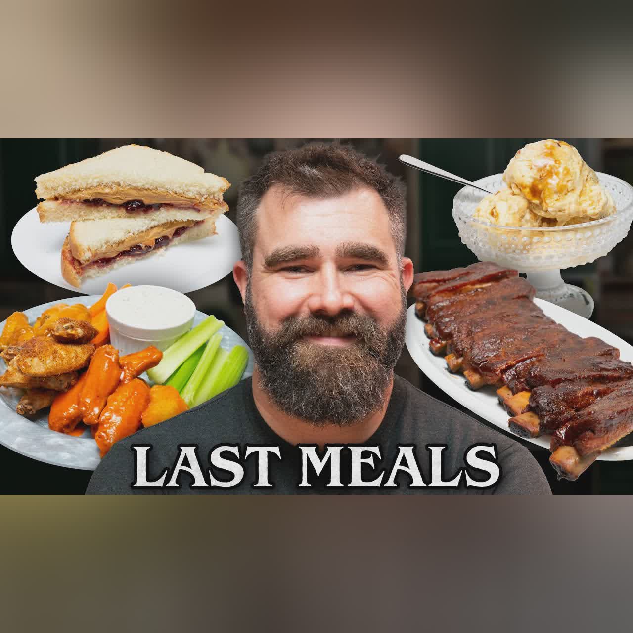 Jason Kelce Eats His Last Meal