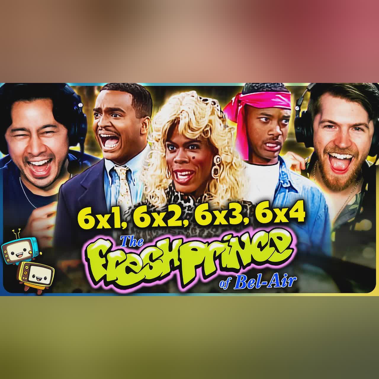 THE FRESH PRINCE OF BEL-AIR (1994) 6x1, 6x2, 6x3, & 6x4 Reaction! | Will Smith w/ Jaby Koay cover art