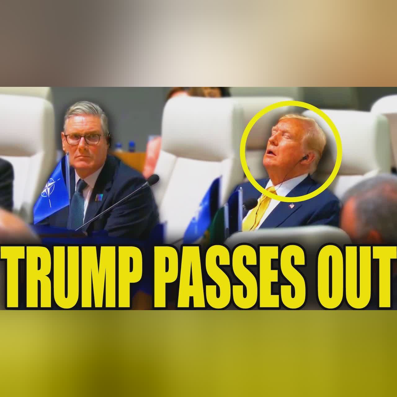 Trump PASSES OUT World Leaders LAUGH cover art