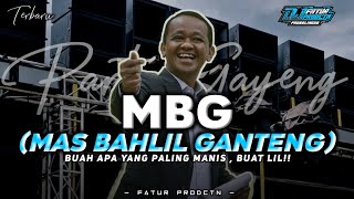 MBG (Mas Bahlil Ganteng) (DJ Remix) cover art