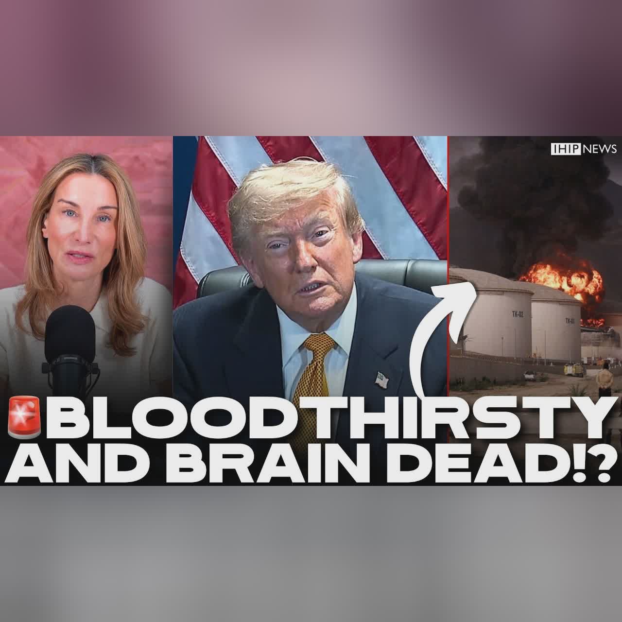 IHIP News: BLOODTHIRSTY Trump Says CEASEFIRE Is OVER?! DOJ SCARED After Epstein COVER-UP EXPOSED!! cover art