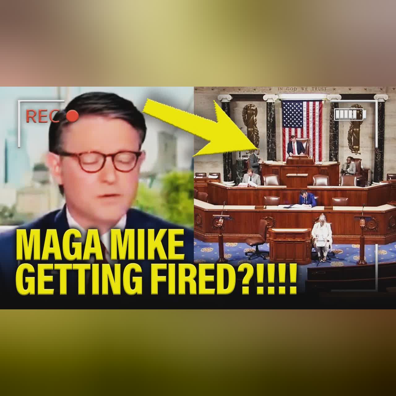 MAGA Mike PANICS as GOP wants HIM FIRED!!! cover art