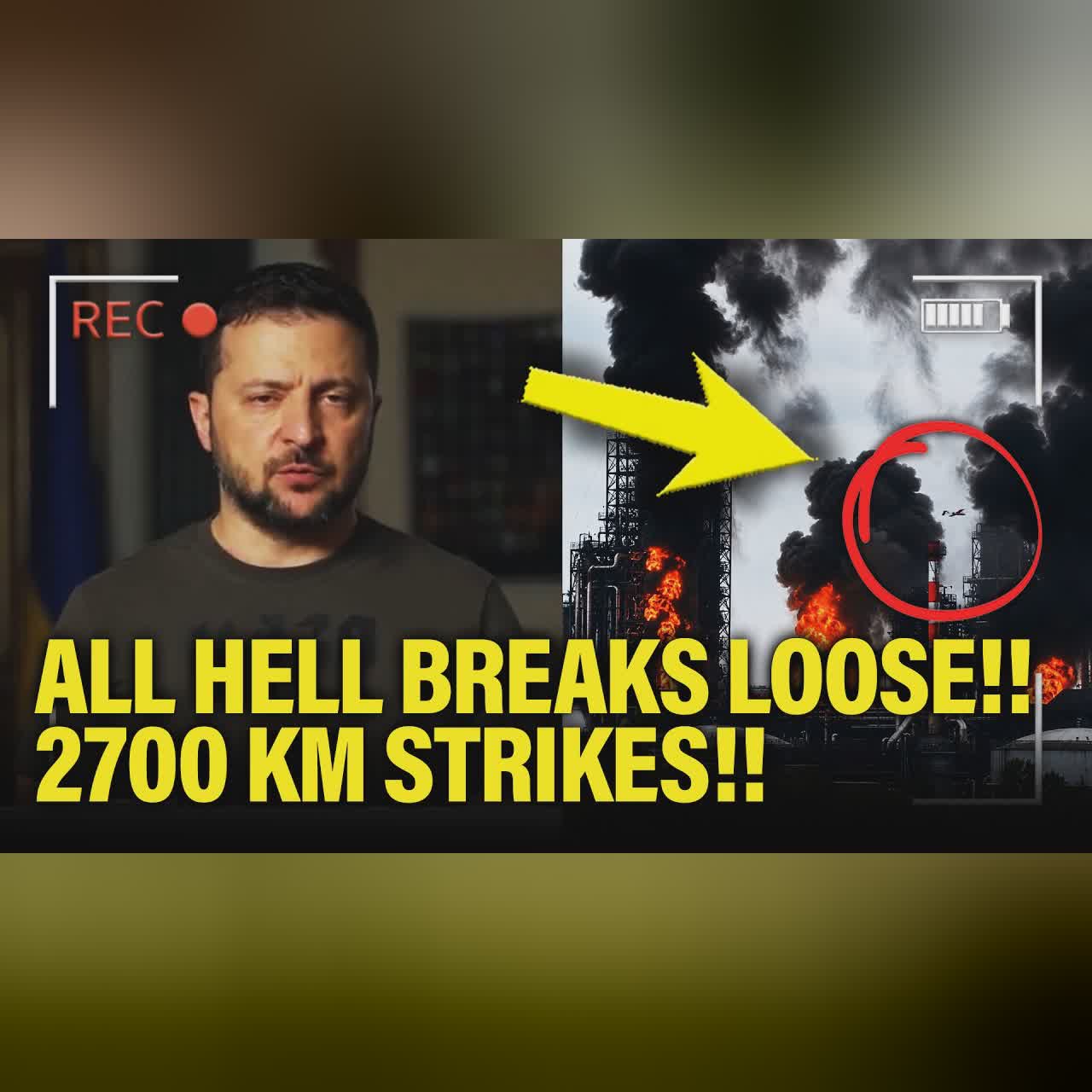 All HELL BREAKS LOOSE as Zelenskyy STRIKES DEEP in RUSSIA!! cover art