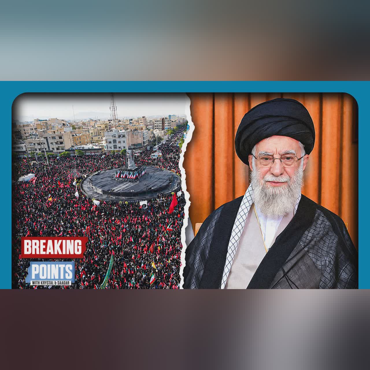 "DEATH TO AMERICA, ISRAEL" Chants As MASSIVE IRAN CROWDS Mourn Ayatollah cover art