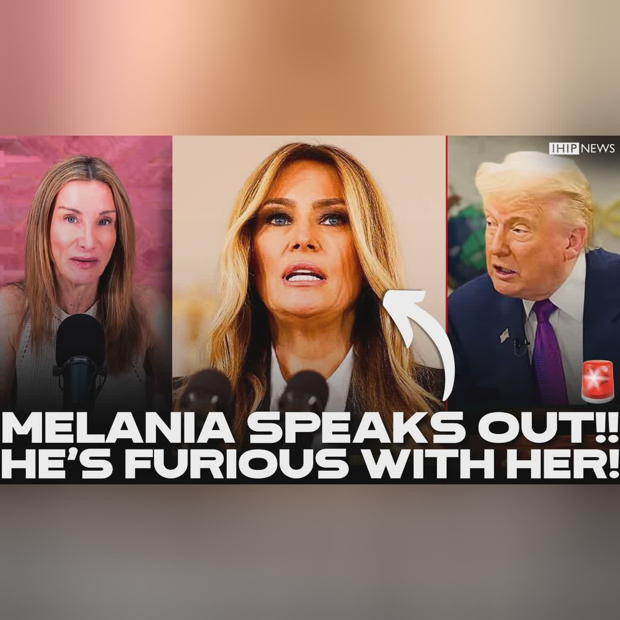 IHIP News: Melania Makes NEW SHOCKING CLAIM on Epstein! Trump Can't KEEP HER QUIET! cover art