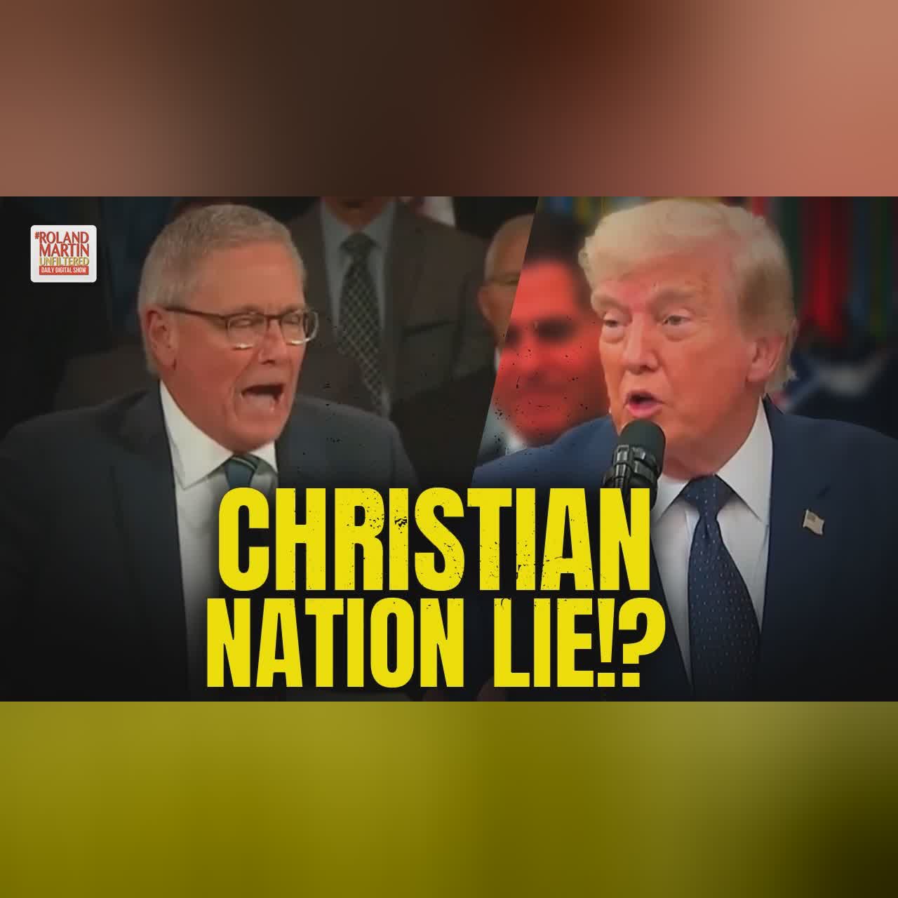 White Pastor Destroys Trump’s Christian Nation Lie. Names Slavery And Native Genocide As Proof.