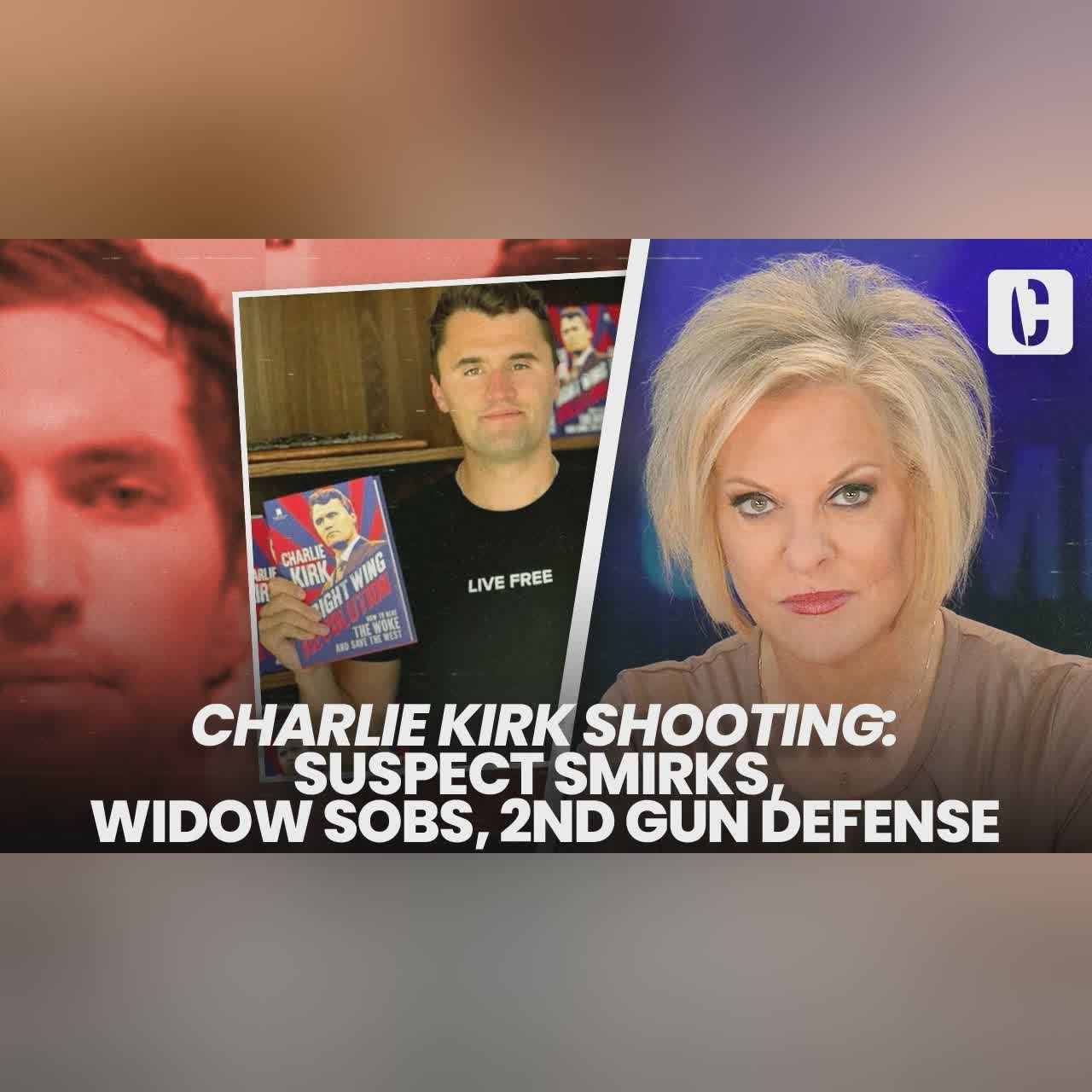 CHARLIE KIRK SHOOTING: SUSPECT SMIRKS, WIDOW SOBS, 2ND GUN DEFENSE