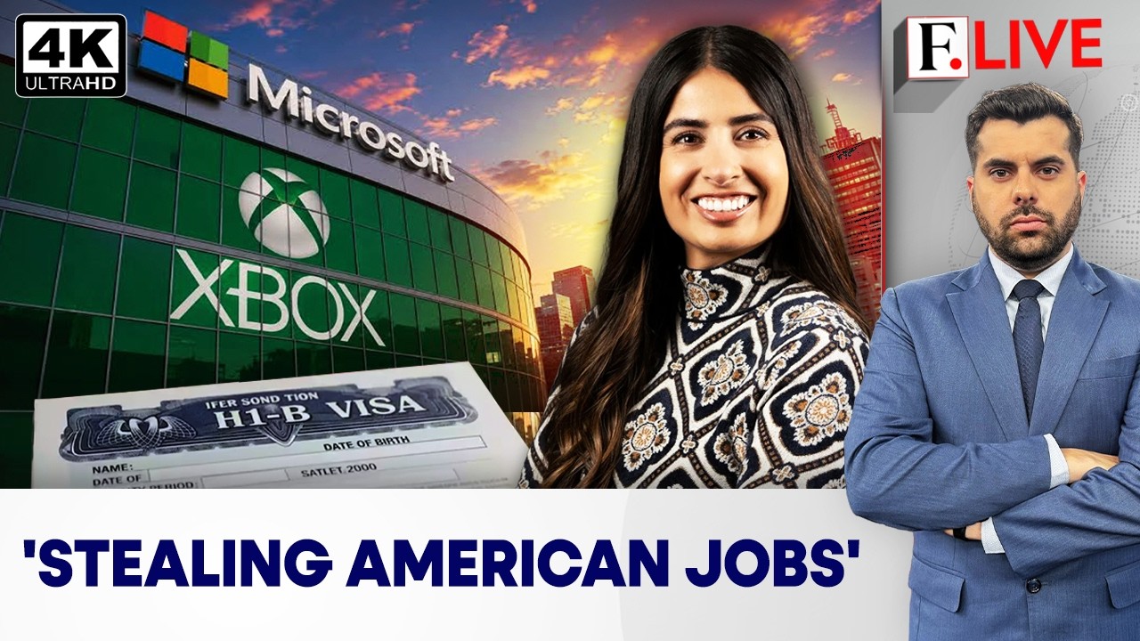 Xbox CEO Accused of 'Replacing Americans' After Layoffs | Firstpost Live | 4K cover art