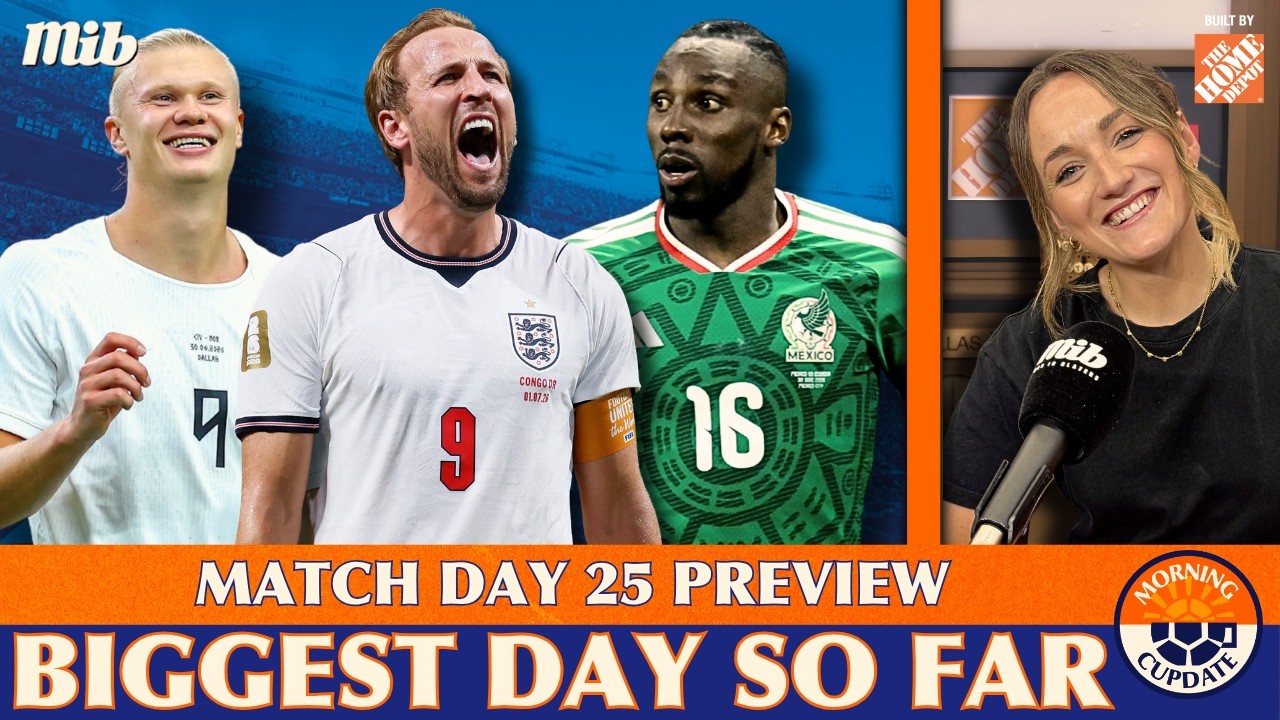 Can Mexico Stay Unbeaten After England?, Our Mexico vs England Preview, & Norway vs Brazil Preview cover art
