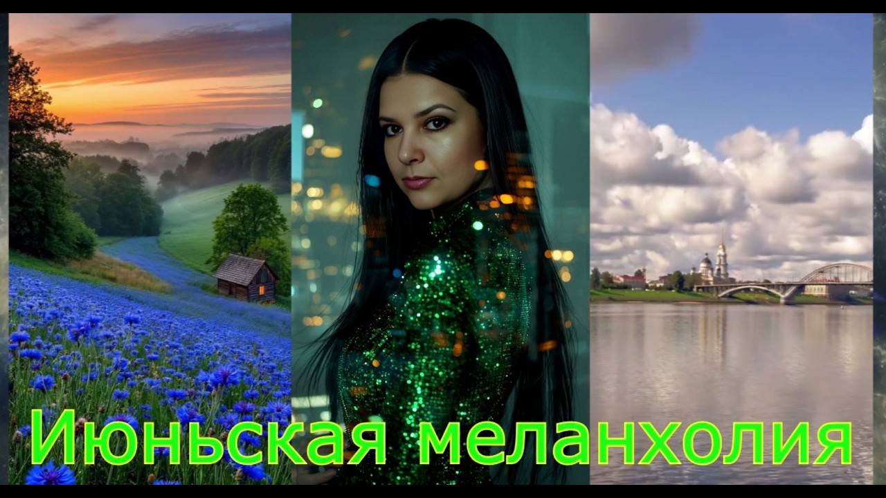 Июньская меланхолия (стихи мои) 🌠🌛💗 cover art