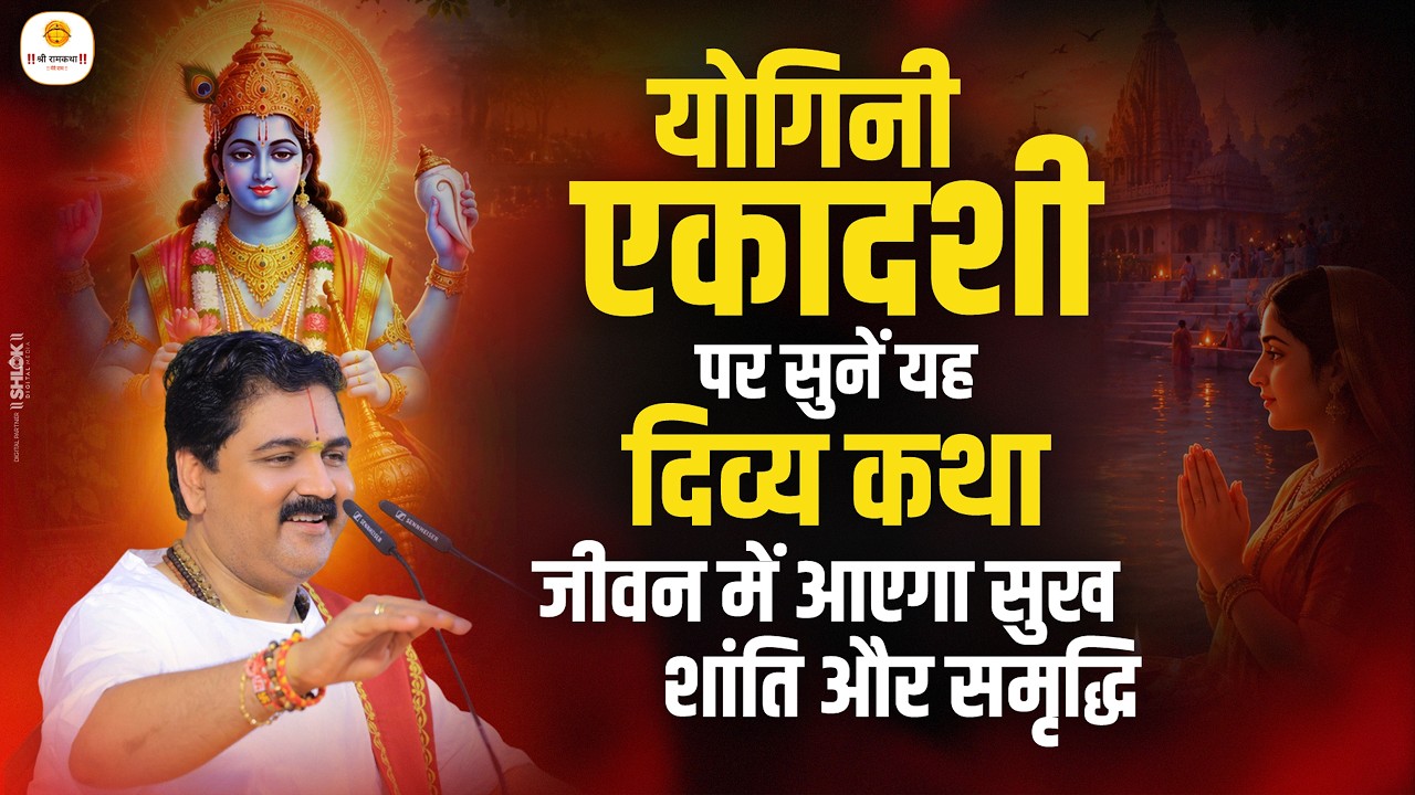 एकादशी पर यह कथा अवश्य सुनें ! जीवन में आएगा सुख, शांति और समृद्धि ! Pujya Rajan Jee #ekadashikatha cover art
