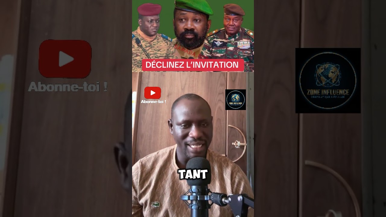 🚨 Le Tchad invite les dirigeants de l'AES : des inquiétudes sur leur sécurité ? cover art