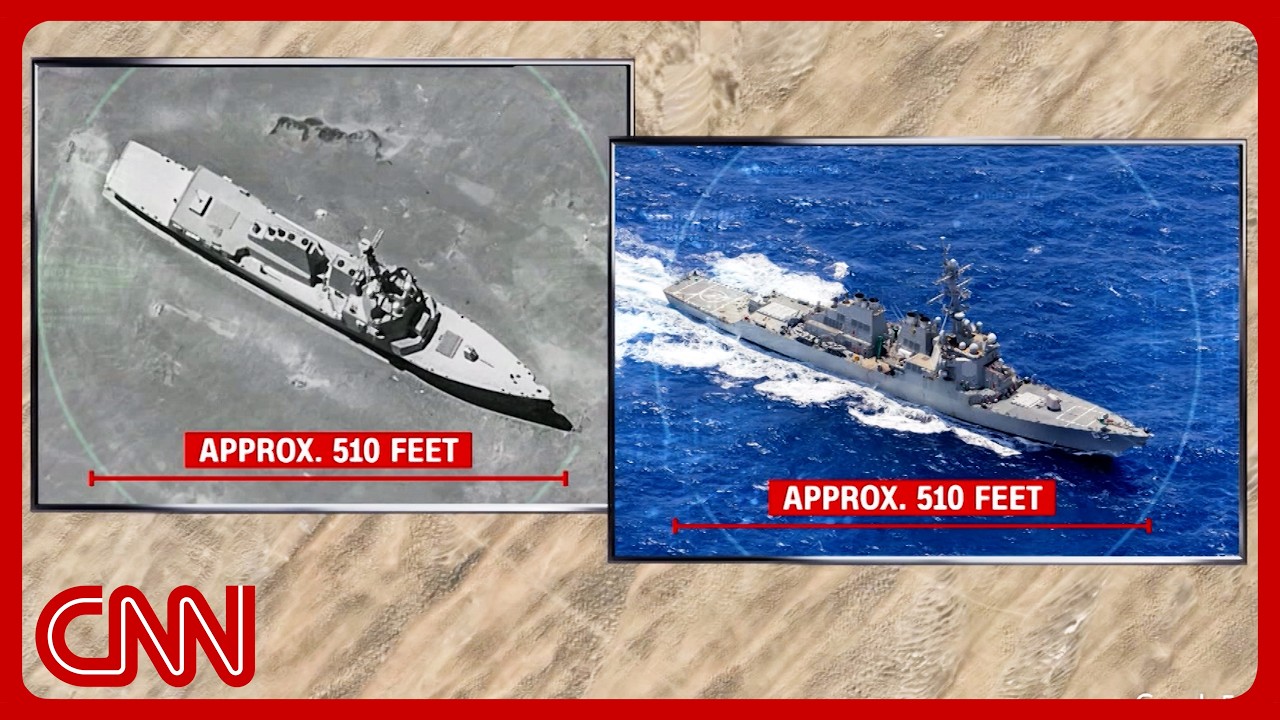 Why China is building a full-scale US warship replica in the desert cover art