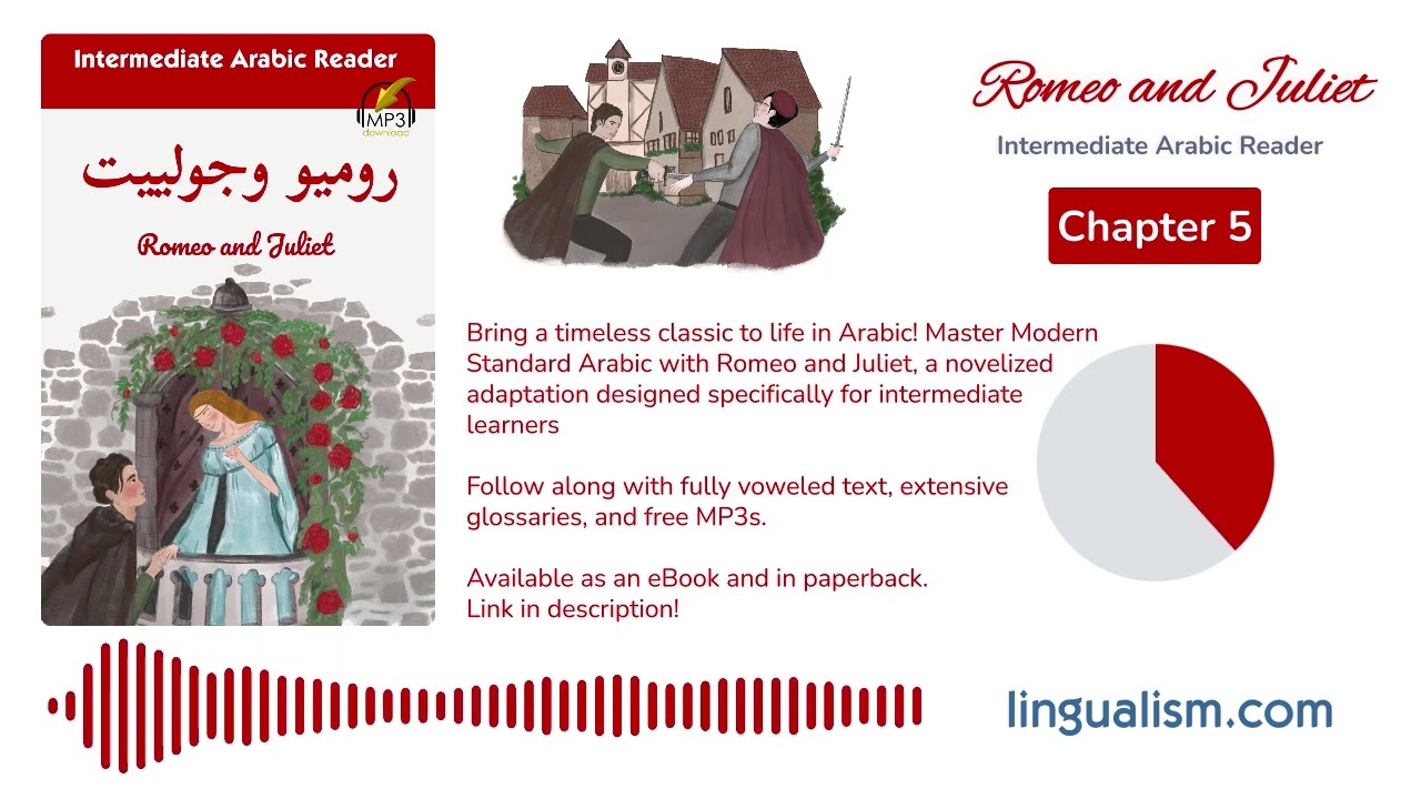 Romeo and Juliet — Intermediate Arabic Reader (Chapter 6) - Lingualism cover art